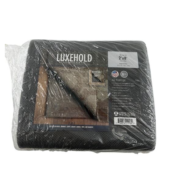 Luxehold Reversible Area Rug Pad Gray 2' x 8' - Picture 3 of 6
